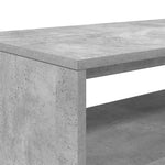 Tv-Benk Betonggrå 60X40X40 Cm Konstruert Tre