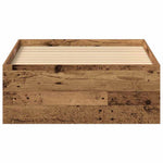 Sengeramme Uten Madrass Gammelt Tre 75X190 Cm Konstruert Tre