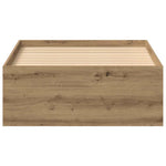 Sengeramme Uten Madrass Artisan Eik 75X190 Cm Konstruert Tre