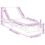 Solseng Med Puter 55X199X30 Cm Bambus