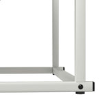 Vedstativ Hvit 70X43X34,5 Cm Kaldvalset Stål