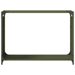 Vedstativ Olivengrønn 90X28X65 Cm Kaldvalset Stål