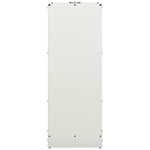 Vedstativ Hvit 40X30X80 Cm Kaldvalset Stål