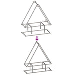 Vedstativ Svart 80X25X90 Cm Kaldvalset Stål