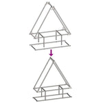 Vedstativ Antrasitt 80X25X90 Cm Kaldvalset Stål