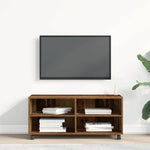 Tv-Skap Brun 90 X 35 X 40.5 Cm Konstruert Tre