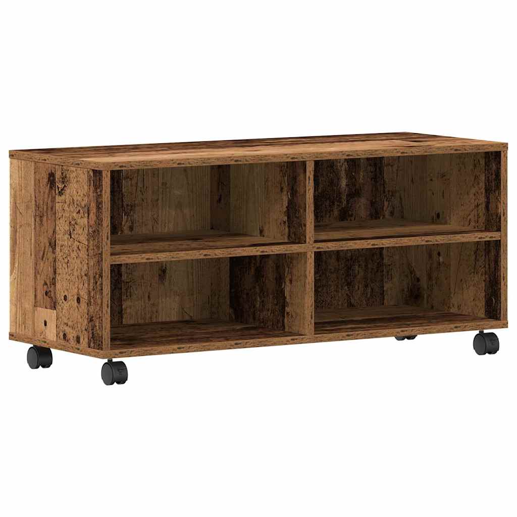 Tv-Skap Brun 90 X 35 X 40.5 Cm Konstruert Tre