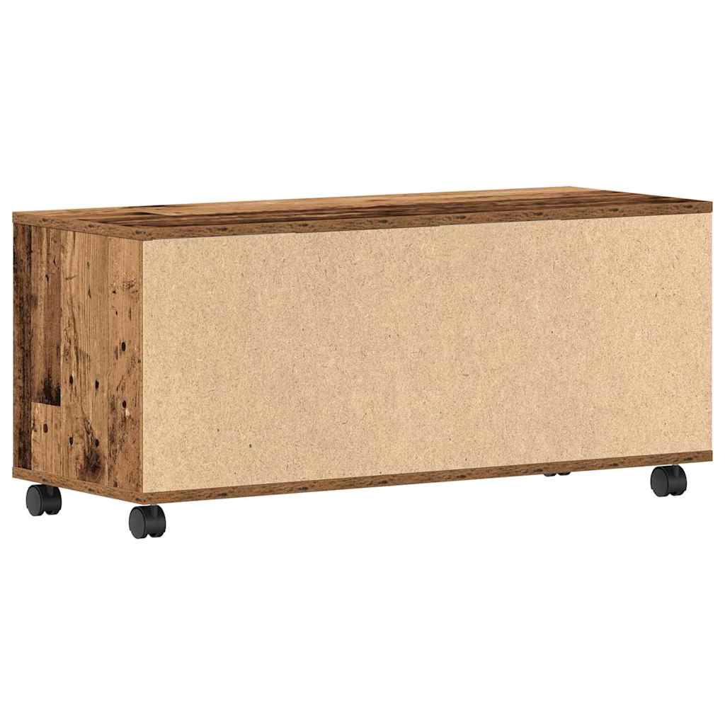 Tv-Skap Brun 90 X 35 X 40.5 Cm Konstruert Tre
