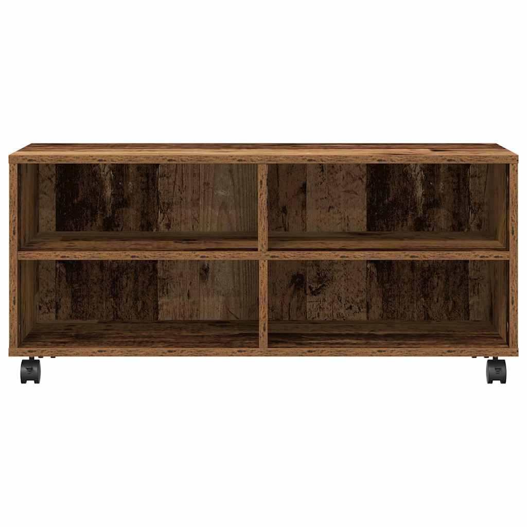 Tv-Skap Brun 90 X 35 X 40.5 Cm Konstruert Tre