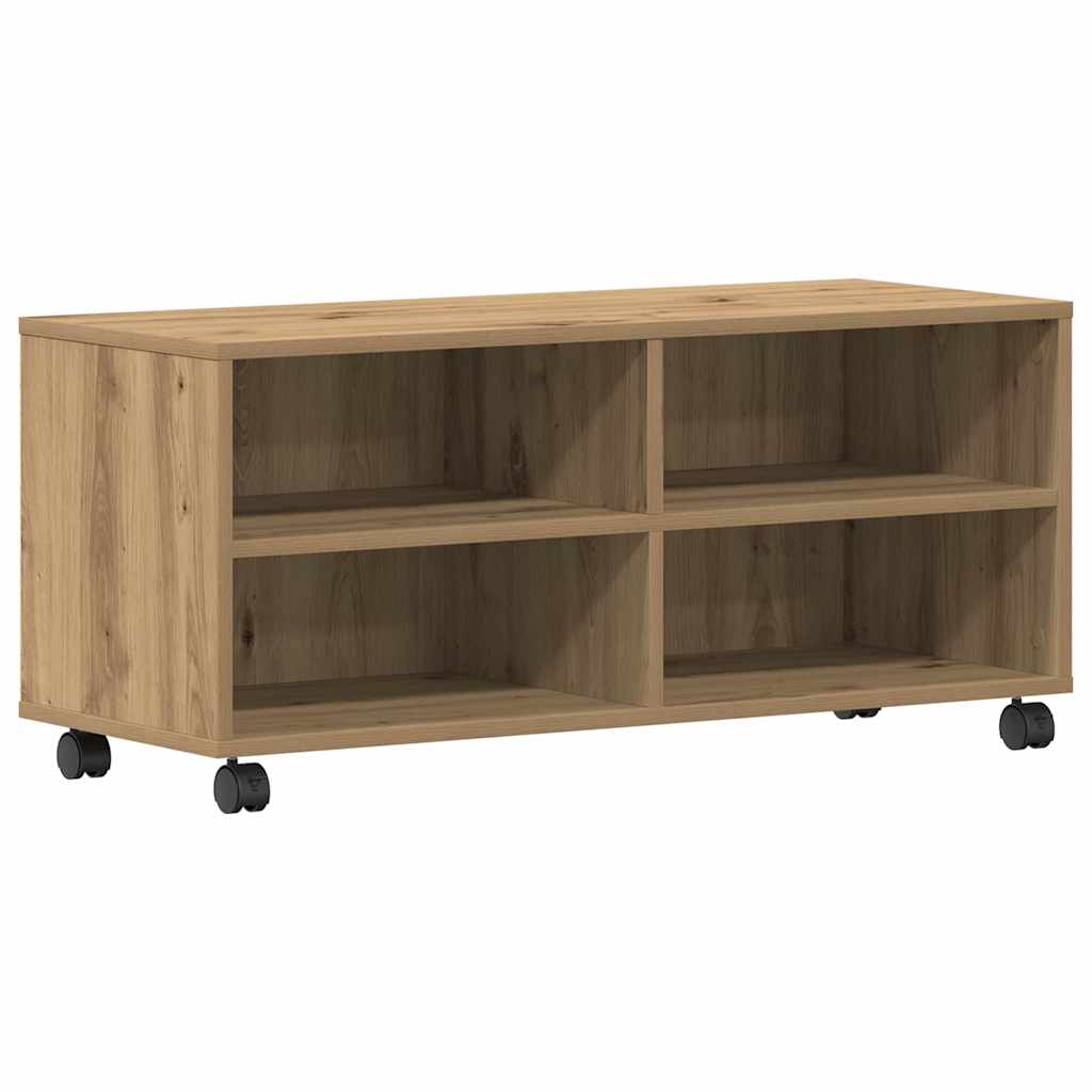 Tv-Skap Brun 90 X 35 X 40.5 Cm Konstruert Tre