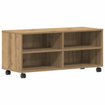 Tv-Skap Brun 90 X 35 X 40.5 Cm Konstruert Tre