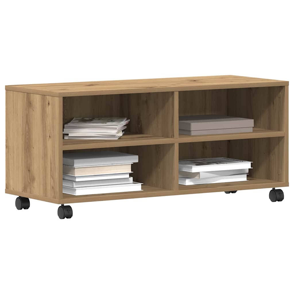 Tv-Skap Brun 90 X 35 X 40.5 Cm Konstruert Tre