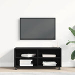 Tv-Skap Svart 90 X 35 X 40.5 Cm Konstruert Tre