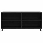 Tv-Skap Svart 90 X 35 X 40.5 Cm Konstruert Tre