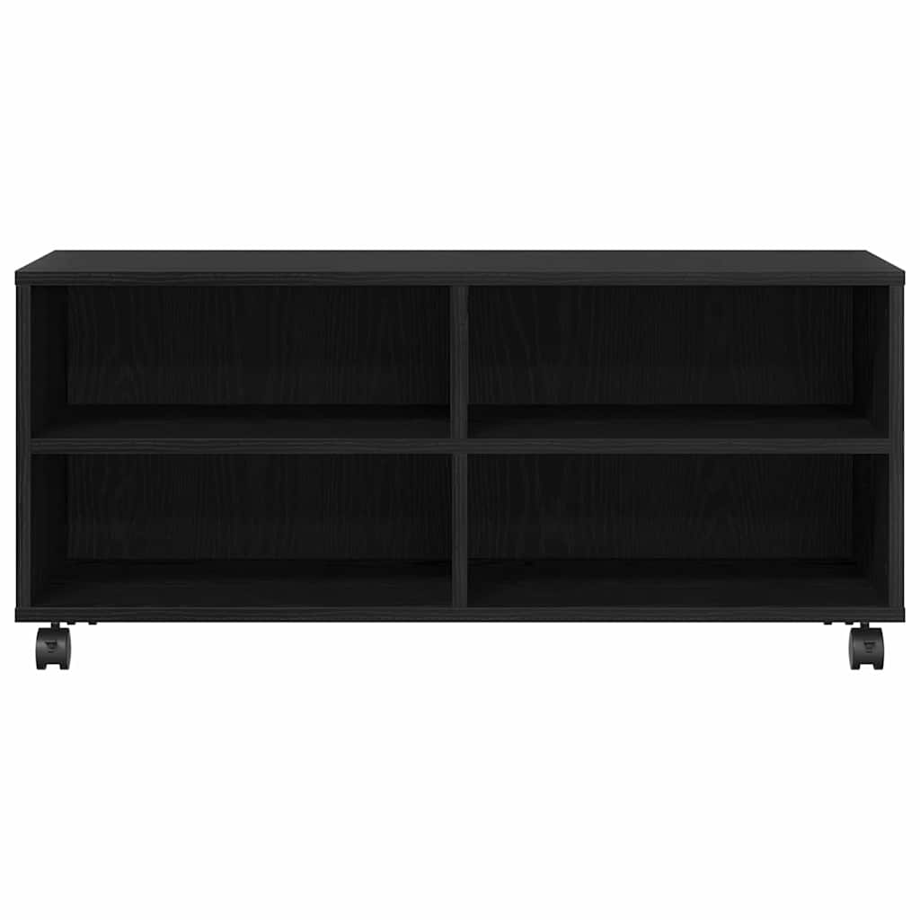 Tv-Skap Svart 90 X 35 X 40.5 Cm Konstruert Tre