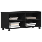 Tv-Skap Svart 90 X 35 X 40.5 Cm Konstruert Tre
