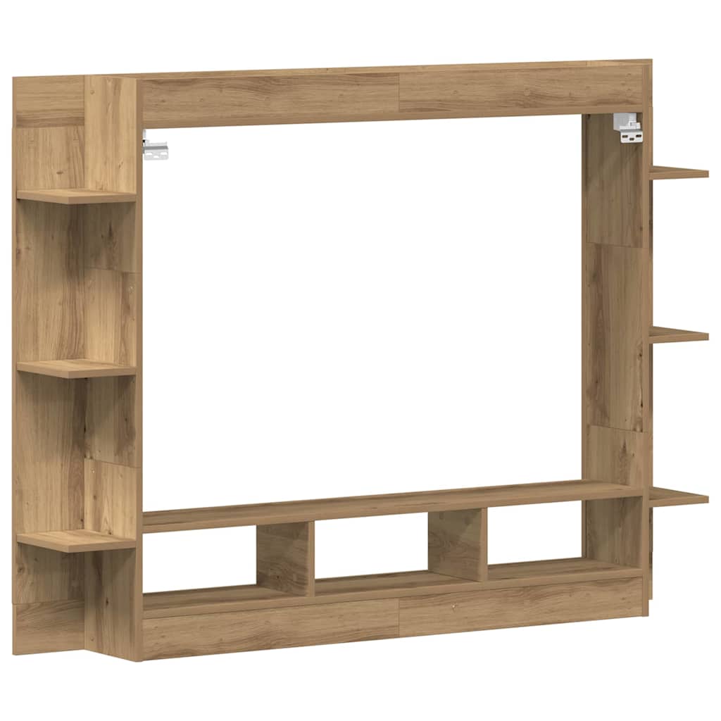 Tv-Skap Artisan Eik 152 X 22 X 113 Cm Konstruert Tre