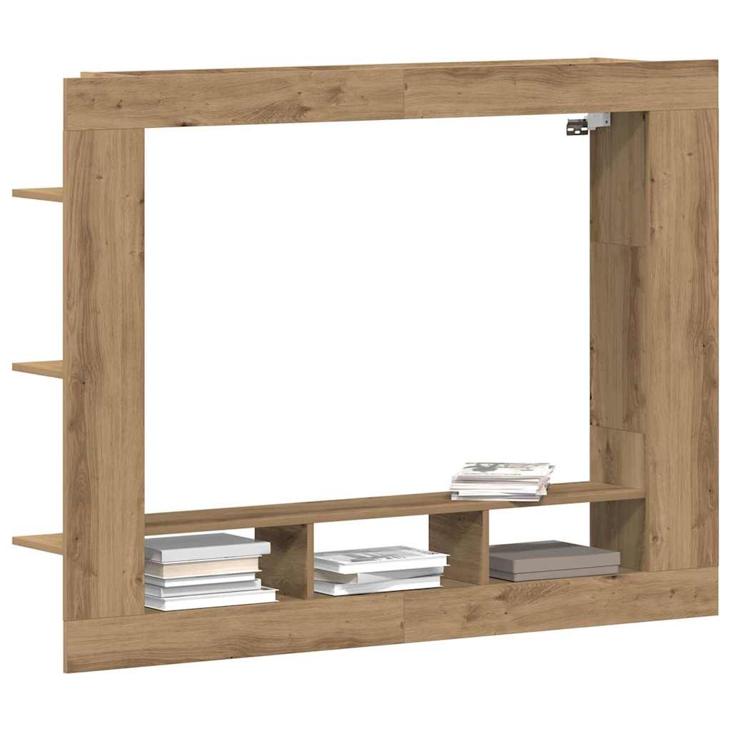 Tv-Skap Artisan Eik 152 X 22 X 113 Cm Konstruert Tre