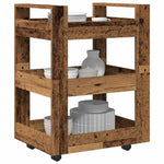 Kjøkkenvogn Gammelt Tre 60 X 45 X 80 Cm Konstruert Tre