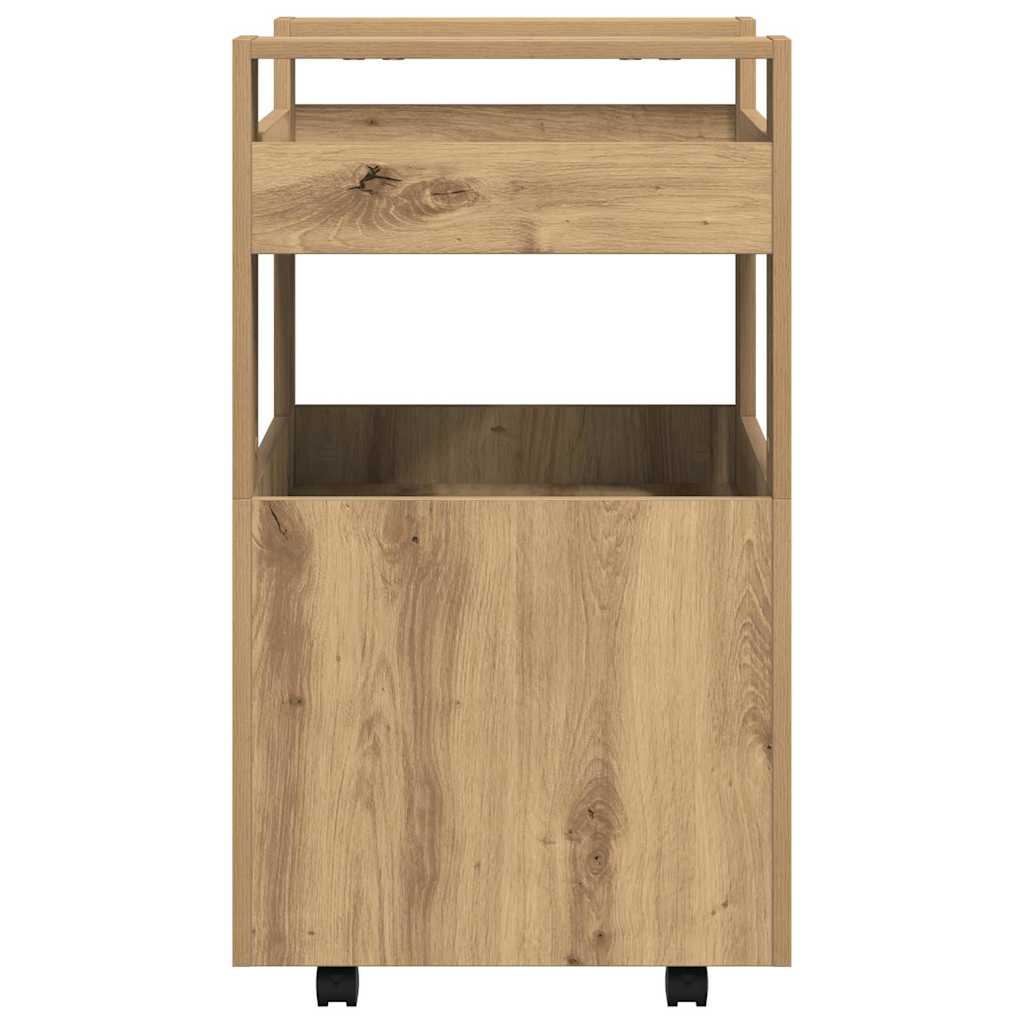 Kjøkkenvogn Artisan Eik 60 X 45 X 80 Cm Konstruert Tre