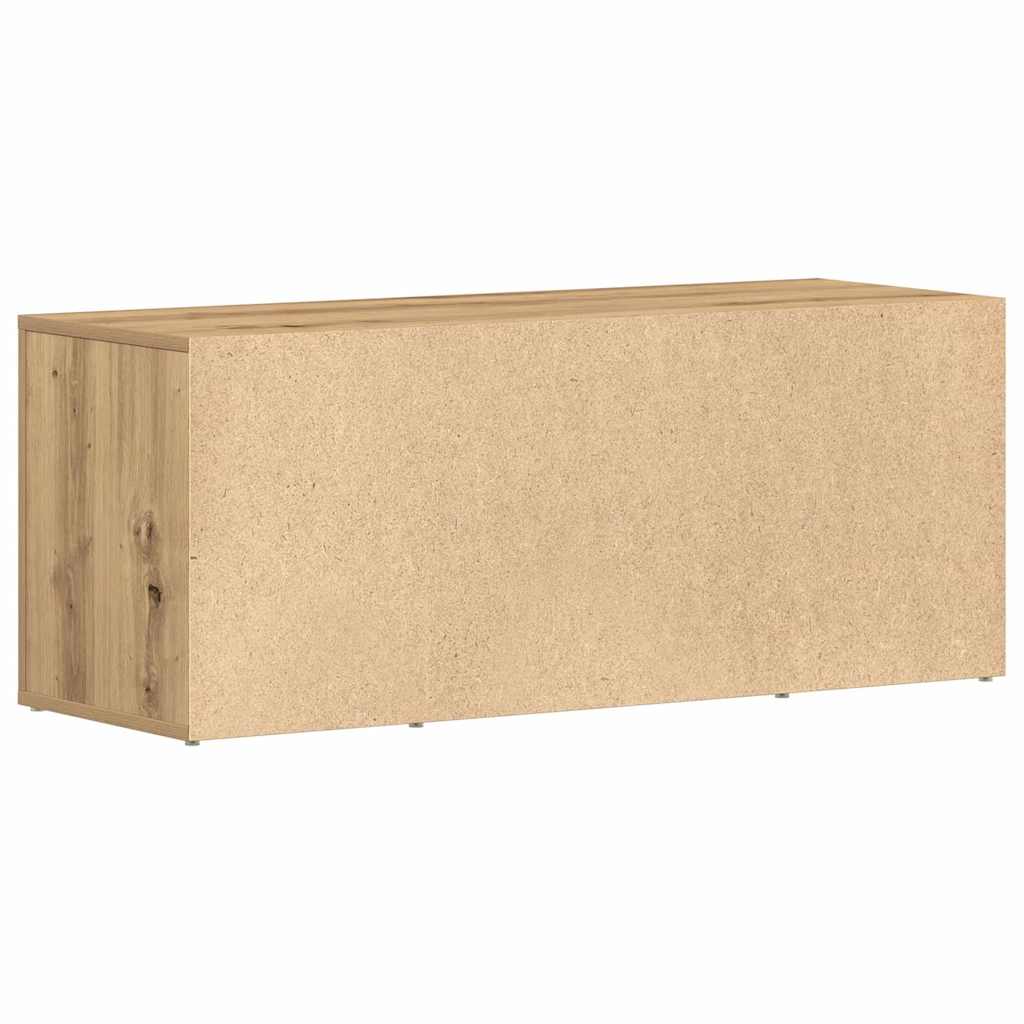 Tv-Skap Artisan Eik 100 X 35 X 40 Cm Konstruert Tre
