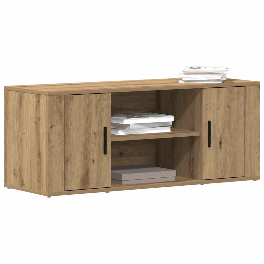 Tv-Skap Artisan Eik 100 X 35 X 40 Cm Konstruert Tre