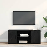 Tv-Skap Svart Eik 100 X 35 X 40 Cm Konstruert Tre