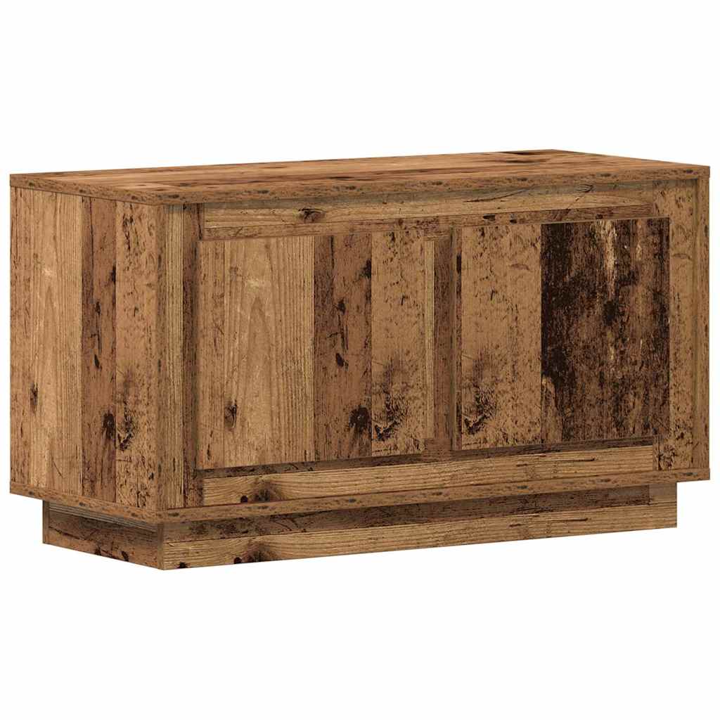 Tv-Skap Gammelt Tre 80 X 35 X 45 Cm Konstruert Tre