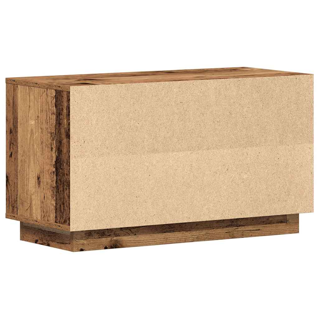 Tv-Skap Gammelt Tre 80 X 35 X 45 Cm Konstruert Tre