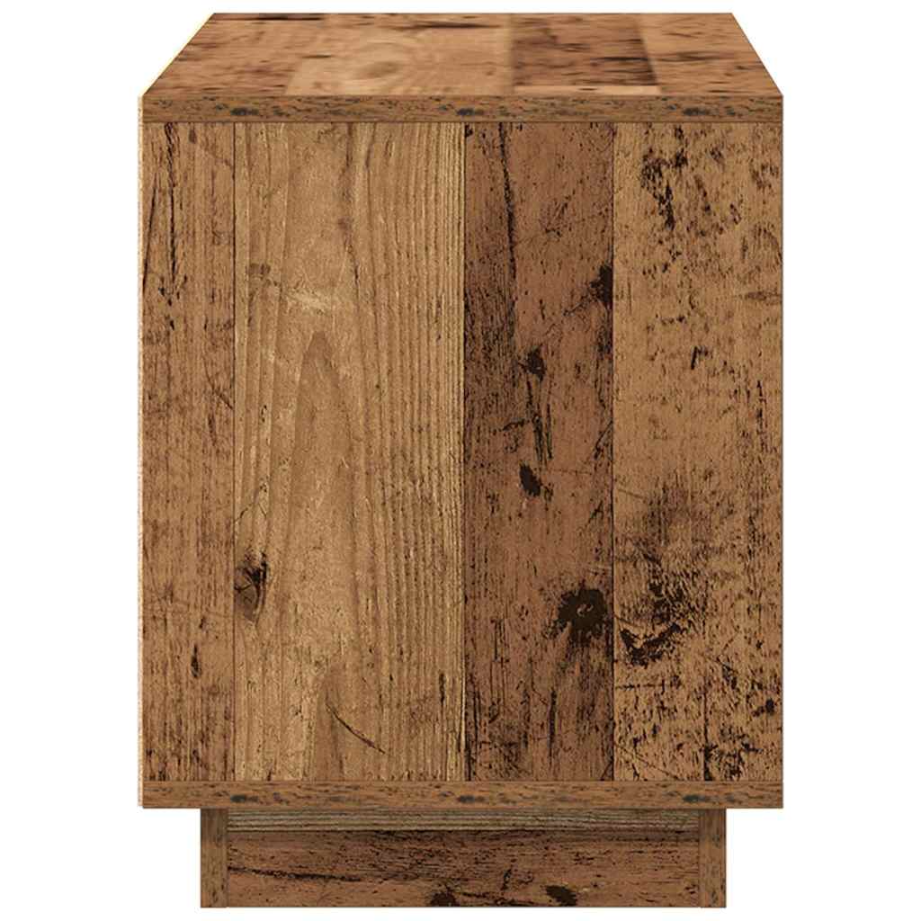 Tv-Skap Gammelt Tre 80 X 35 X 45 Cm Konstruert Tre