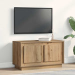 Tv-Skap Artisan Eik 80 X 35 X 45 Cm Konstruert Tre