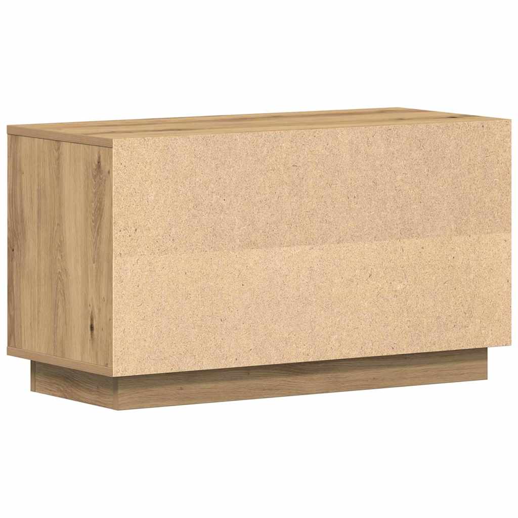Tv-Skap Artisan Eik 80 X 35 X 45 Cm Konstruert Tre