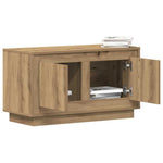Tv-Skap Artisan Eik 80 X 35 X 45 Cm Konstruert Tre