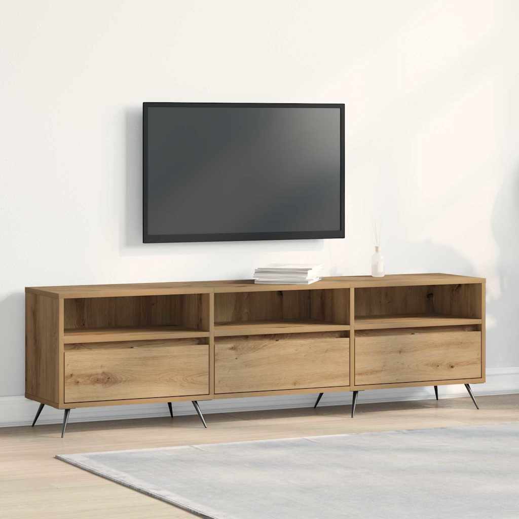 Tv-Skap Artisan Eik 150 X 30 X 44,5 Cm Konstruert Tre
