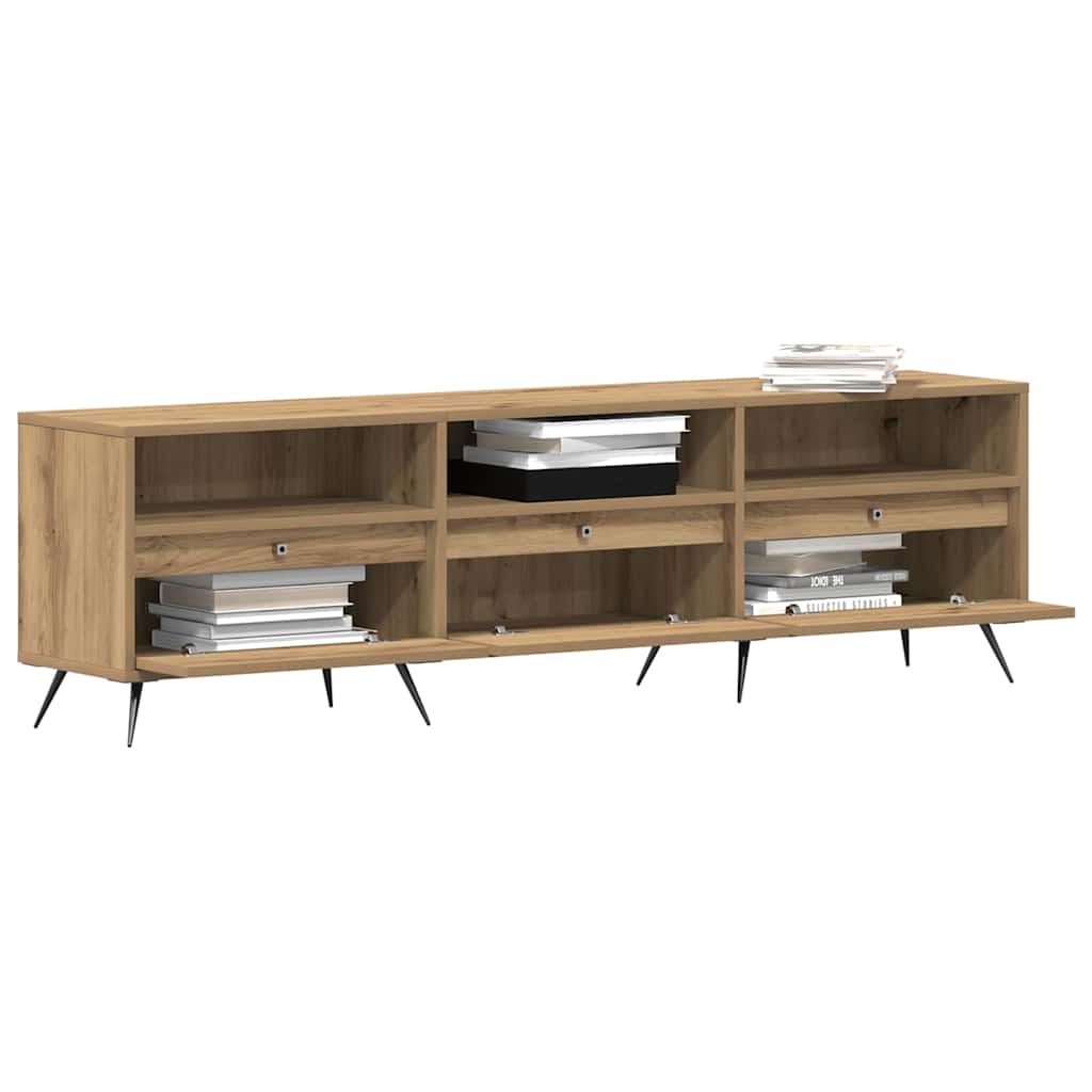 Tv-Skap Artisan Eik 150 X 30 X 44,5 Cm Konstruert Tre