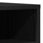 Tv-Skap Svart Eik 150 X 30 X 44,5 Cm Konstruert Tre
