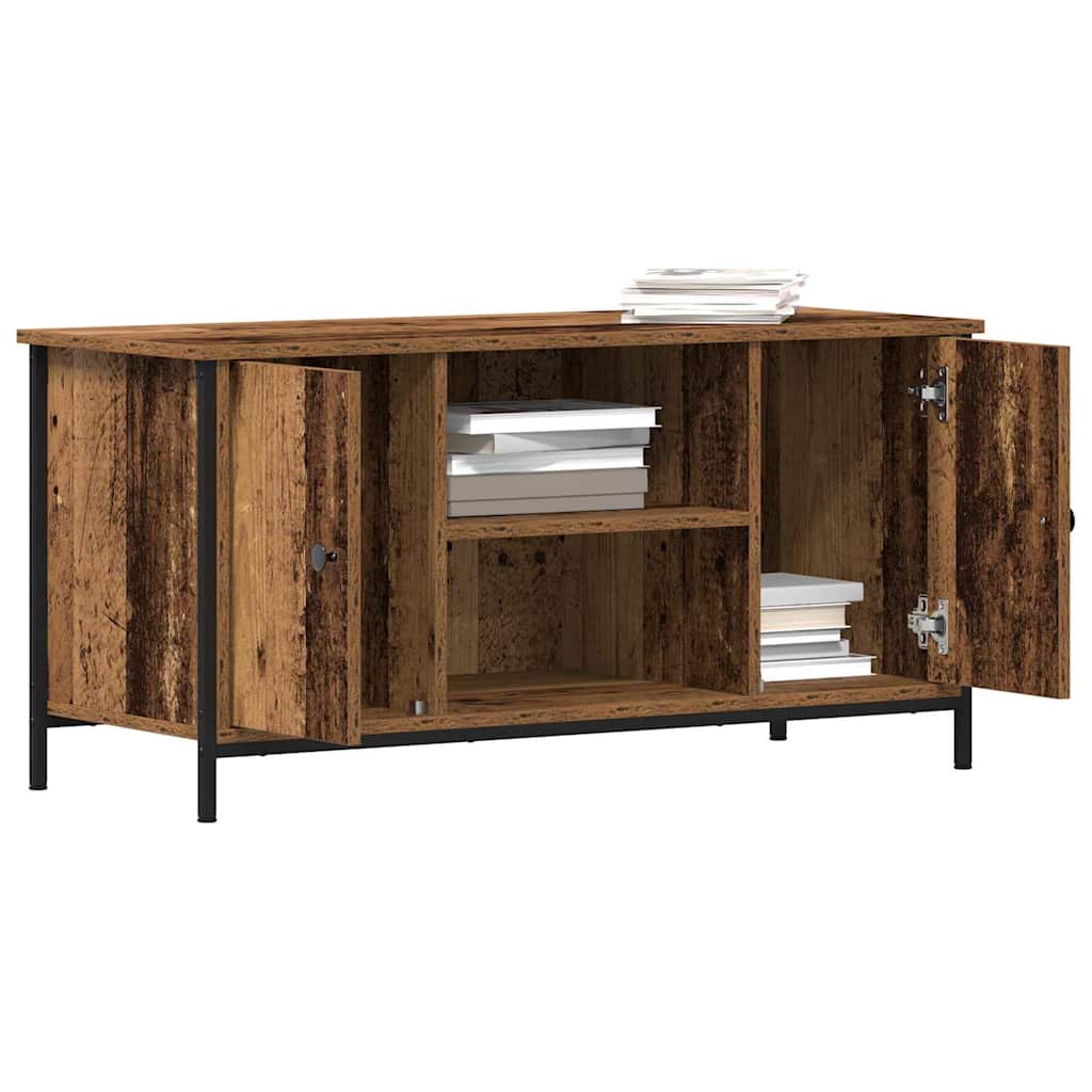 Tv-Skap Gammelt Tre 100 X 40 X 50 Cm Konstruert Tre