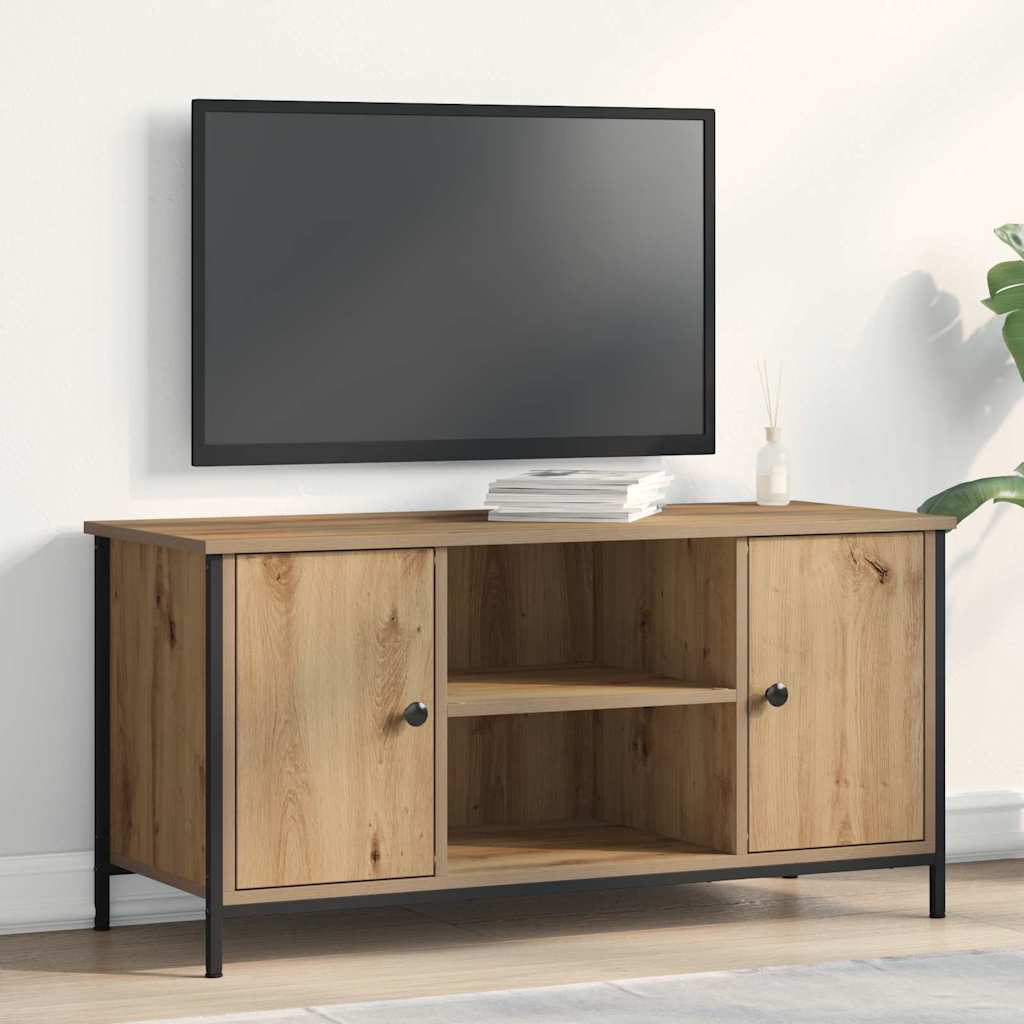 Tv-Skap Artisan Eik 100 X 40 X 50 Cm Konstruert Tre