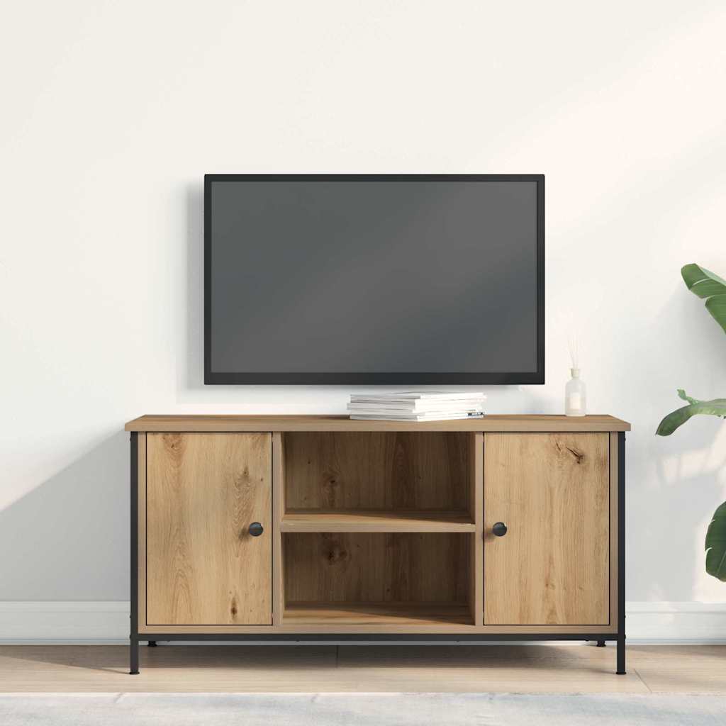 Tv-Skap Artisan Eik 100 X 40 X 50 Cm Konstruert Tre
