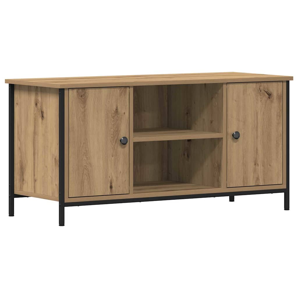 Tv-Skap Artisan Eik 100 X 40 X 50 Cm Konstruert Tre