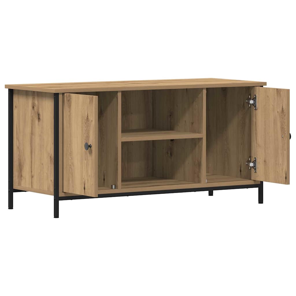 Tv-Skap Artisan Eik 100 X 40 X 50 Cm Konstruert Tre