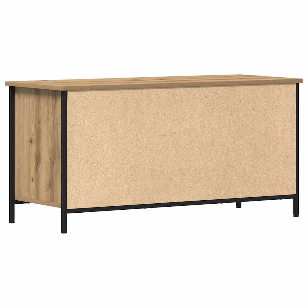 Tv-Skap Artisan Eik 100 X 40 X 50 Cm Konstruert Tre