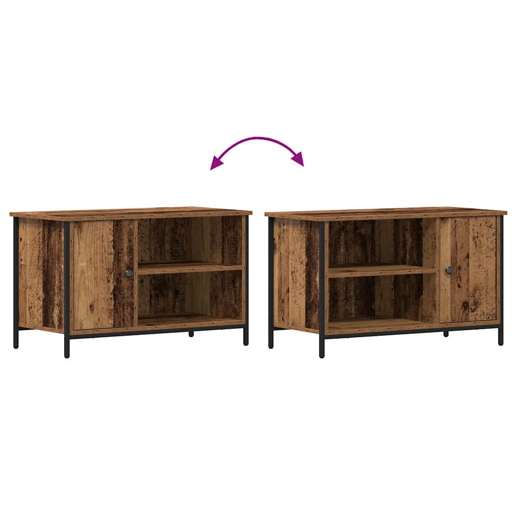 Tv-Skap Gammelt Tre 80 X 40 X 50 Cm Konstruert Tre