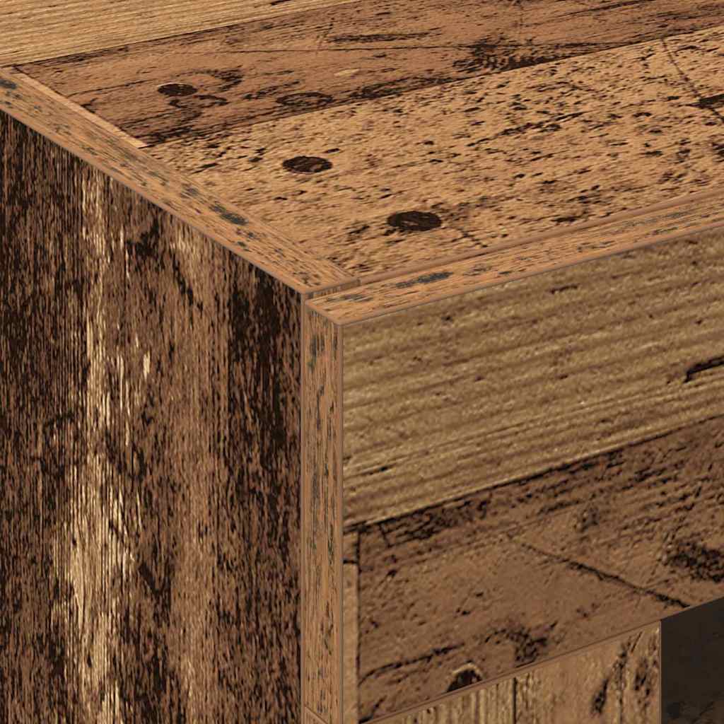 Veggskap Gammelt Tre 69,5 X 34 X 90 Cm Konstruert Tre