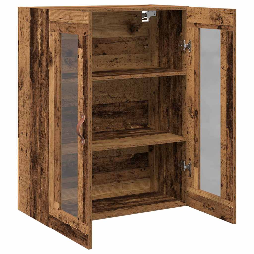 Veggskap Gammelt Tre 69,5 X 34 X 90 Cm Konstruert Tre