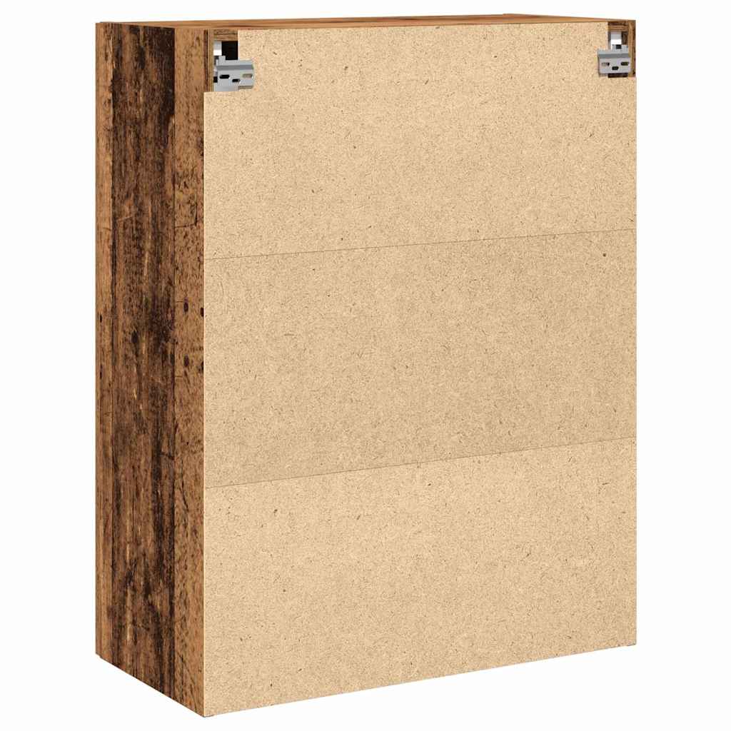 Veggskap Gammelt Tre 69,5 X 34 X 90 Cm Konstruert Tre