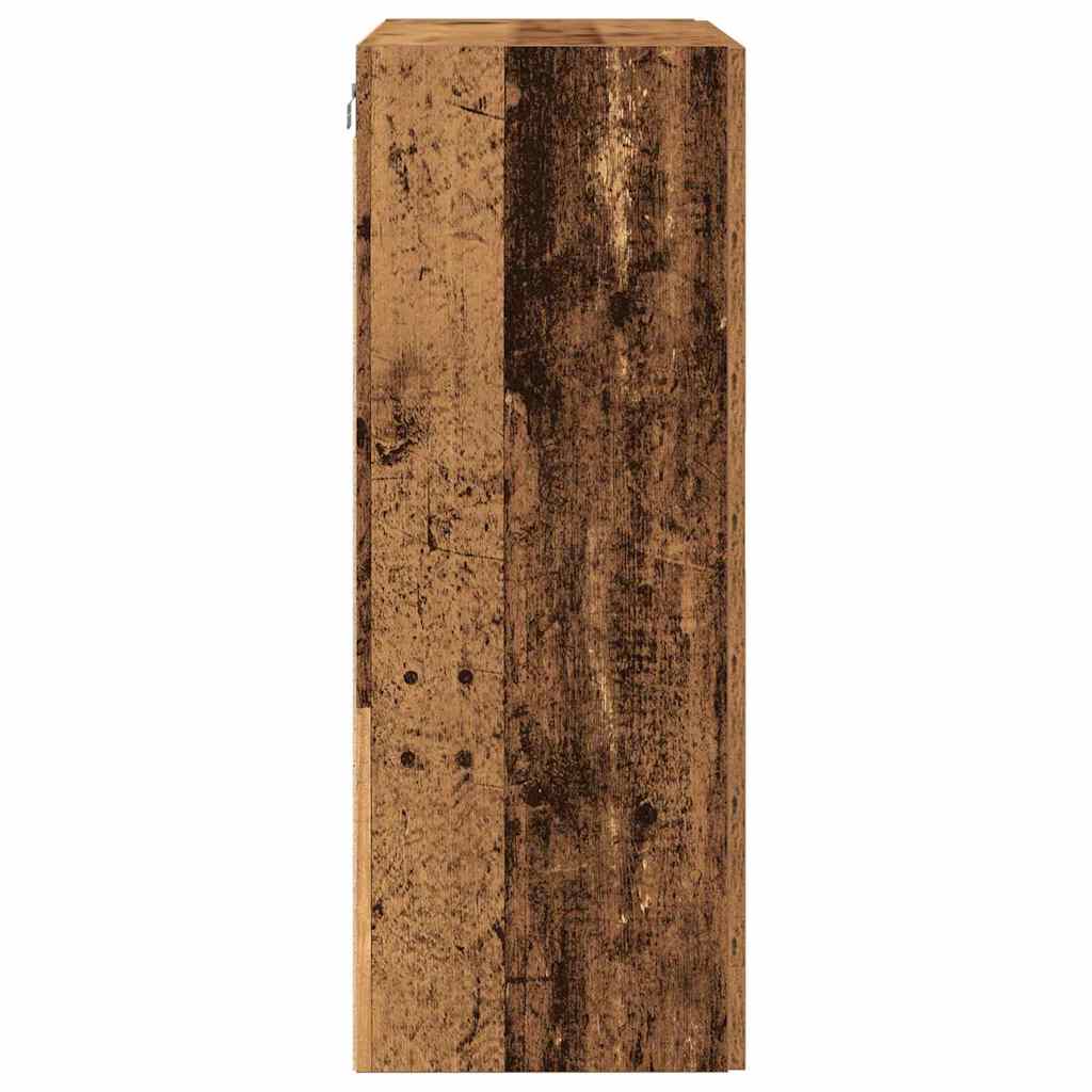 Veggskap Gammelt Tre 69,5 X 34 X 90 Cm Konstruert Tre