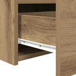 Nattbordskap Artisan Eik 50 X 40 X 45 Cm Konstruert Tre