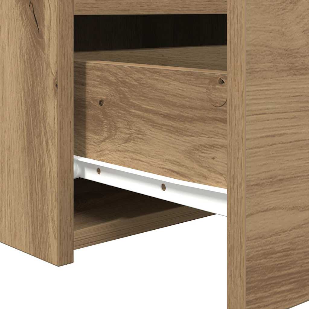 Nattbordskap Artisan Eik 50 X 40 X 45 Cm Konstruert Tre