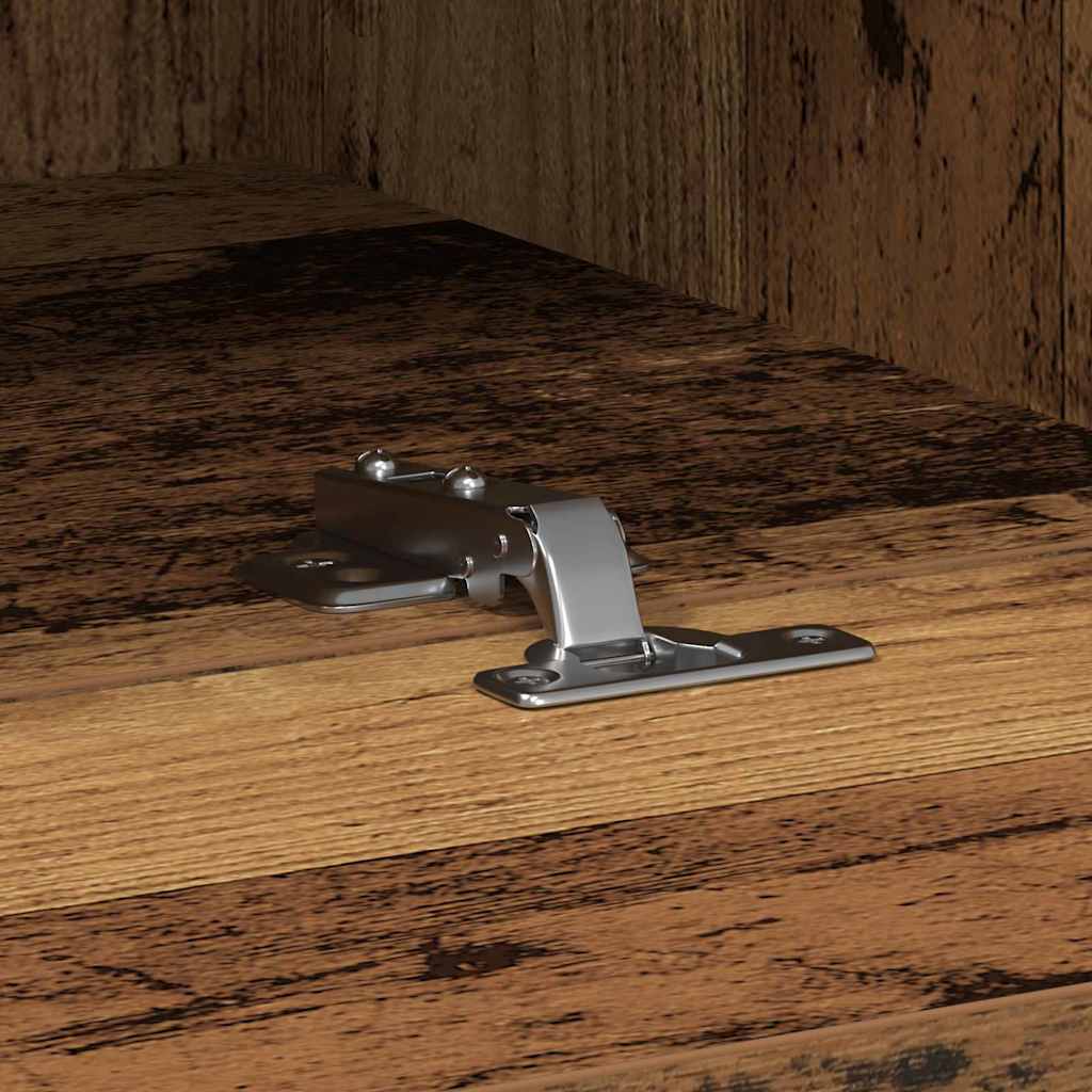 Tv Veggskap Gammelt Tre 100 X 30 X 30 Cm Konstruert Tre